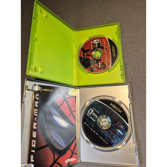 Spider-Man Platinum Hits And Spiderman - Original Xbox‎ Game Great Condition - Picture 3 of 3